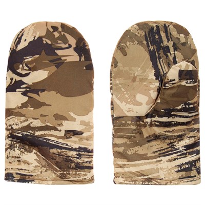 Варежки рыбацкие, мембрана, искусственный мех, цвет микс - фото 2027461