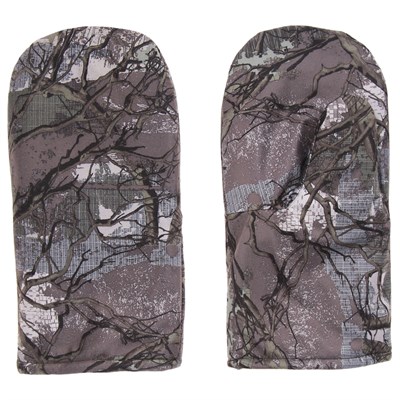 Варежки рыбацкие, мембрана, искусственный мех, цвет микс - фото 2027463