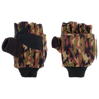 Перчатки из флиса с магнитом (камуфляж) - фото 2027466