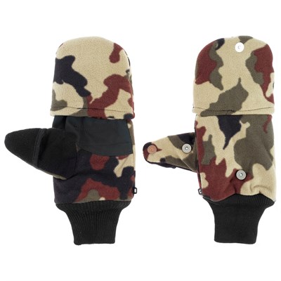Перчатки из флиса с магнитом (камуфляж) - фото 2027467
