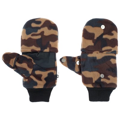 Перчатки из флиса с магнитом (камуфляж) - фото 2027468