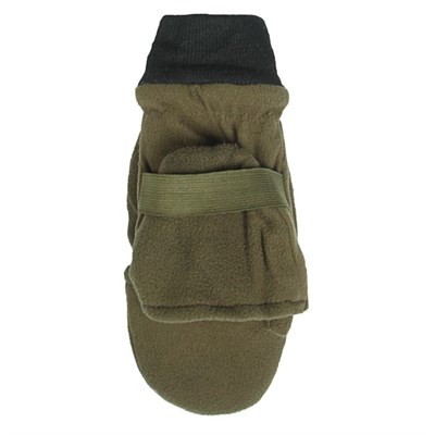 Перчатки рыбака, флис, цвет ХАКИ - фото 2027472