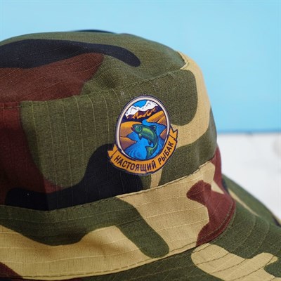 Шляпа «Настоящий рыбак», камуфляж - фото 2027617