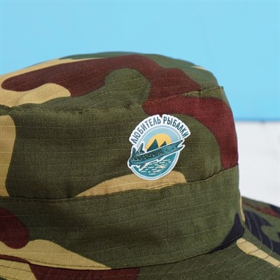 Шляпа «Любитель рыбалки», камуфляж - фото 2027619