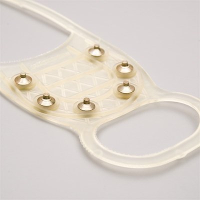 Ледоходы Стандарт 6+6 шипов для светлой обуви, серые, для 36 - 45 размера - фото 2027645