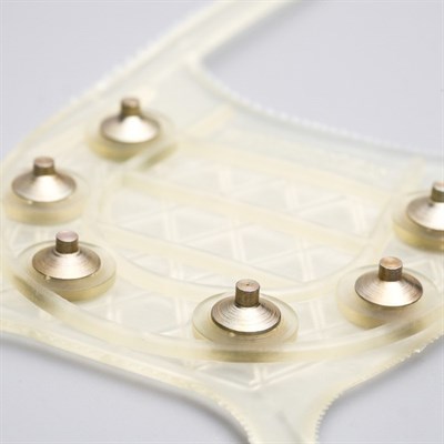 Ледоходы Стандарт 6+6 шипов для светлой обуви, серые, для 36 - 45 размера - фото 2027650