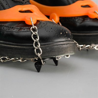 Ледоступы профессиональные 5 шипов размер 36-47 - фото 2027681