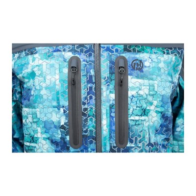 Куртка Guard, цвет серый с голубым принтом, размер 2XL - фото 2028588