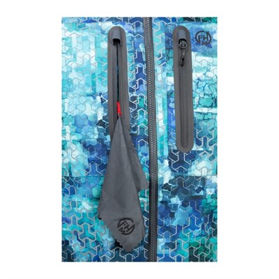 Куртка Guard, цвет серый с голубым принтом, размер 2XL - фото 2028590