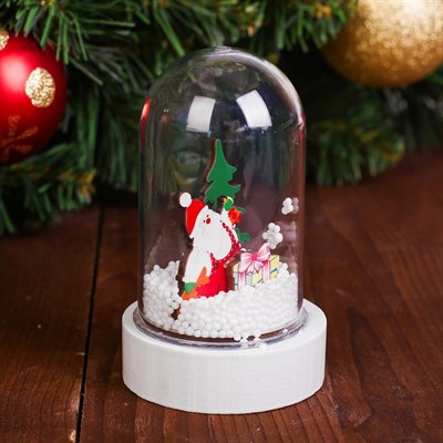 Декор с подсветкой «Дед Мороз» - фото 2028754