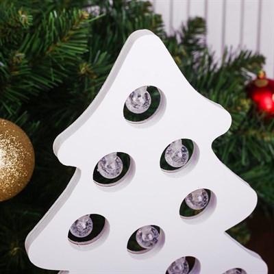 Декор с подсветкой «Ёлка с шариками» - фото 2028770