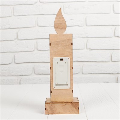 Новогодний декор "Свеча", МИКС - фото 2028785