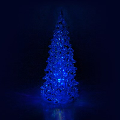 Игрушка световая "Ёлочка радуга" (батарейки в комплекте) 17 см, 1 LED, RGB - фото 2028831