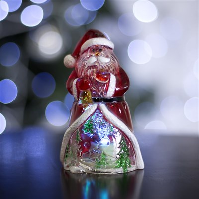 Игрушка световая "Дед Мороз-мудрец" (батарейки в комплекте) 1 LED, RGB - фото 2028849