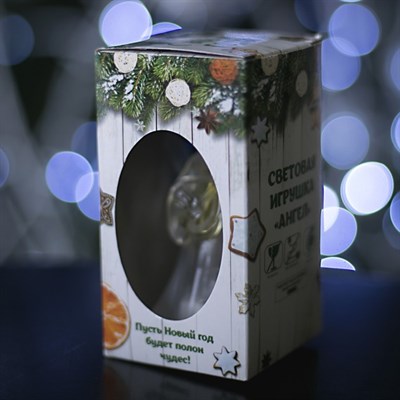 Игрушка световая "Ангел с гитарой" (батарейки в комплекте) 1 LED, RGB, цветной - фото 2028874