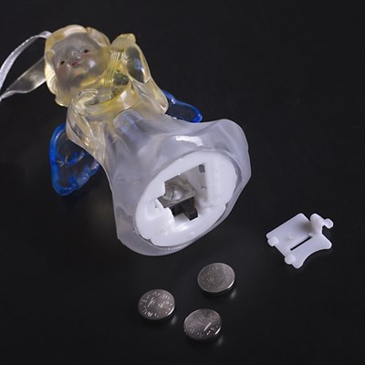 Игрушка световая "Ангел с гитарой" (батарейки в комплекте) 1 LED, RGB, цветной - фото 2028875