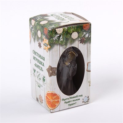 Игрушка световая "Ангел с арфой" (батарейки в комплекте) 1 LED, RGB, цветной - фото 2028881