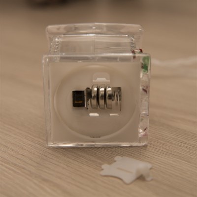 Игрушка световая "Домик деда Мороза" (батарейки в комплекте) 1 LED, RGB - фото 2028986