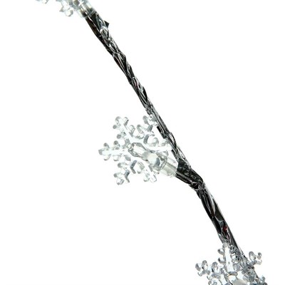 Светодиодный куст улич. 1,5 м, "Снежинка", 84 LED, 220V, моргает RG/RB - фото 2029022