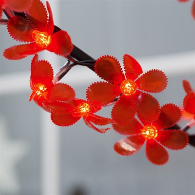 Дерево светодиодное улич. 1,5 м. "Баугиния" 480Led, 30W, 220V Красный - фото 2029140