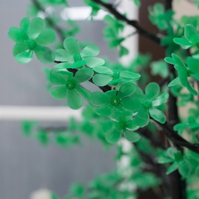 Дерево светодиодное улич. 2 м. "Баугиния" 864Led, 52W, 220V Зеленый - фото 2029147