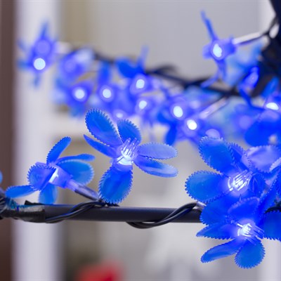 Дерево светодиодное улич. 2 м. "Баугиния" 864Led, 52W, 220V Синий - фото 2029152