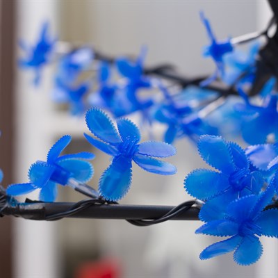 Дерево светодиодное улич. 2 м. "Баугиния" 864Led, 52W, 220V Синий - фото 2029153