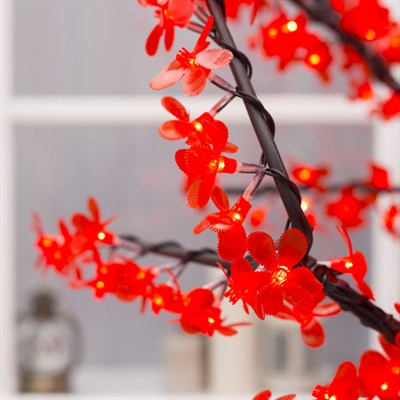 Дерево светодиодное улич. 2 м. "Баугиния" 864Led, 52W, 220V Красный - фото 2029158