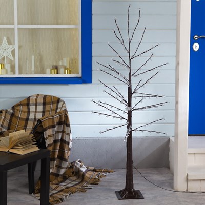 Дерево светодиодное 1.2 м, "Ромашки", 160 LED, 220 В, RG/RB - фото 2029226