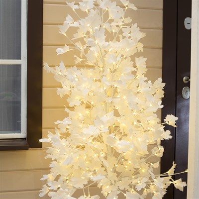 Дерево светодиодное "Клён белый", 1,8 м, 350 LED, 220 В, ТЁПЛЫЙ БЕЛЫЙ - фото 2029237