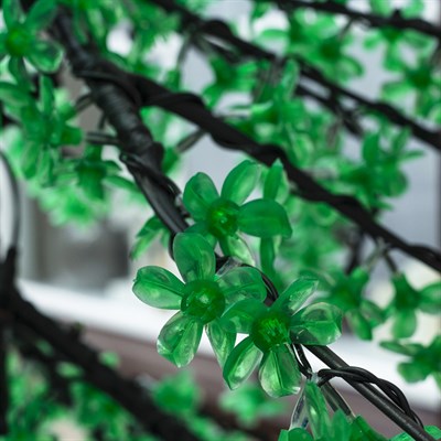 Дерево светодиодное улич. 2 м. "Ёлка" 1344 Led, 80 W, 220V Синий - фото 2029341