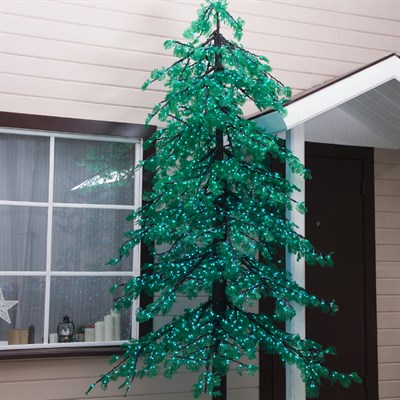 Дерево светодиодное улич. 3 м. "Ёлка" 2780 Led, 166 W, 220V Синий - фото 2029358