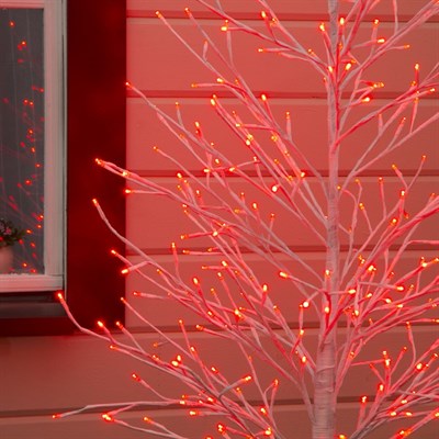 Дерево светодиодное "Елка", 1,8 м, 350 LED, 220 В, КРАСНЫЙ - фото 2029368