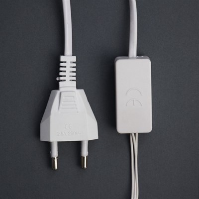 Ветка светодиодная, Д:3 м, Н.Б. LED-160/40, эффект мерцания, 220 В, ТЁПЛЫЙ БЕЛЫЙ - фото 2029403