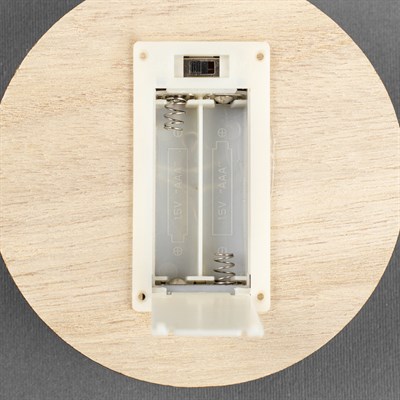 Подвеска световая  шар "Новогодние игрушки", 11х11х3 см, 4 LED, бат.(не в комп), Т/БЕЛЫЙ - фото 2029444