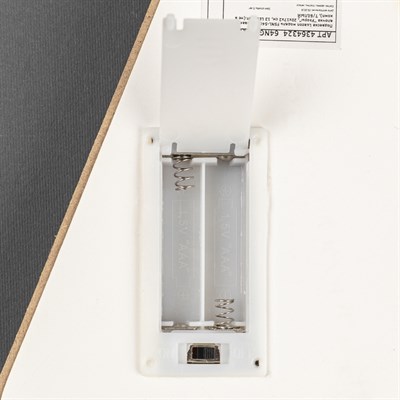 Подвеска световая  елочка "Узоры", 20х17х2 см, 13 LED, бат.(не в комп), Т/БЕЛЫЙ - фото 2029451