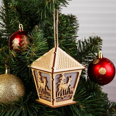 Декор с подсветкой "Волшебный фонарь" - фото 2029928