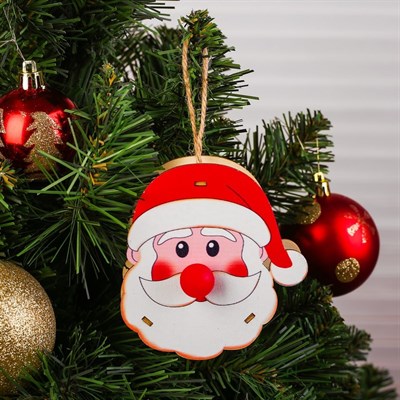 Декор с подсветкой «Дед Мороз» - фото 2029959