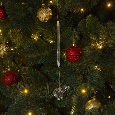 Игрушка светящаяся подвесная "Мишка" на 1 трубке (батарейки в комплекте) 7х4 см - фото 2030017