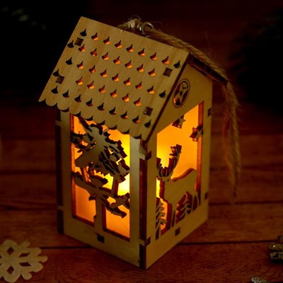 Декор с подсветкой "Чудеса в лесу" - фото 2030105