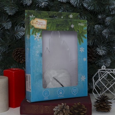 Подставка световая "Свечки", 24х17.5 см, 7 LED, SMD3528, 3хААА (не в компл.), ТЕПЛО-БЕЛЫЙ - фото 2030400