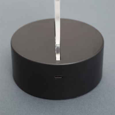 Подставка световая "Новогодние фигурки", 10 LED, USB, 3*AА (не в компл), RGB - фото 2030994