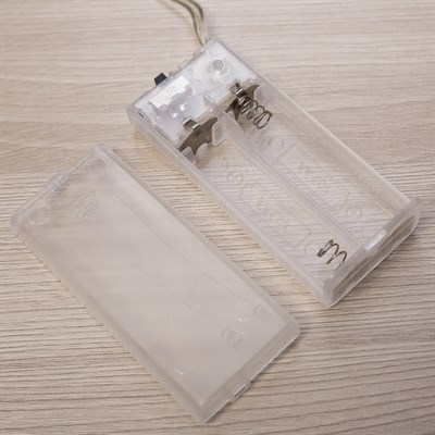 Фигура деревянная "Домик в снегу", 33х25х12 см, 2*AА (не в компл.) 10 LED, Т/БЕЛЫЙ - фото 2031030