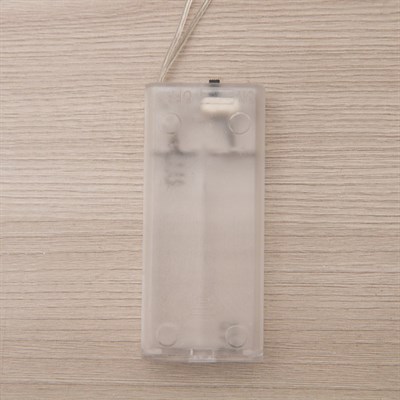 Фигура акрил. "Медвежонок на батарейках" 11х10х20 см,(АА*2 шт.не в компл.), 10 LED - фото 2031052