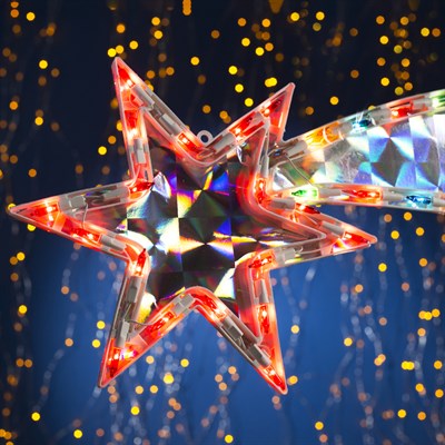 Фигура бум. "Комета" 76х25 см, Лампы 68, 220V МУЛЬТИ - фото 2031073