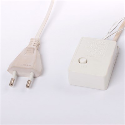 Фигура акрил. "Мишка" 16,5х21х26 см, 220V, 30 LED, контроллер 8 режимов, БЕЛЫЙ - фото 2031091