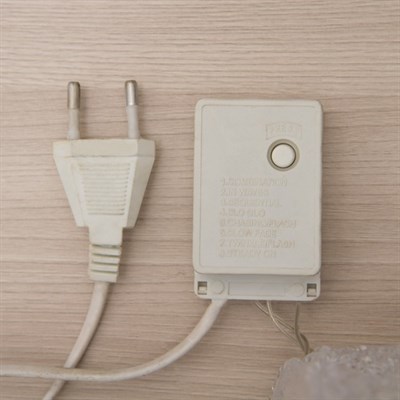 Фигура акрил. "Мишка борец" 15,5х20х33 см 220V, 30 LED, контроллер 8 режимов, БЕЛЫЙ - фото 2031096