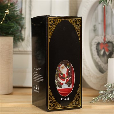 Фигура световая "Красный фонарик", 13х5.5х5.5 см, от бат. 3хLR44, Т/БЕЛЫЙ - фото 2031132