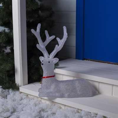 Фигура акрил. "Олень благородный" 55х21х55 см, контр. низковольтный, 96 LED, 24 V - фото 2031170