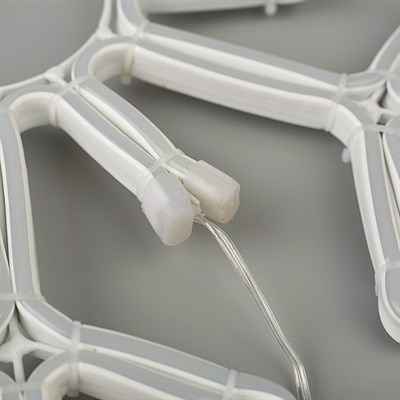 Фигура неоновая "Снежинка" 67 см, 576 LED, 12V,  контроллер 8 режимов СИНЕ-КРАСНЫЙ - фото 2031190